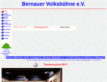 Tablet Screenshot of bernauer-volksbuehne.de